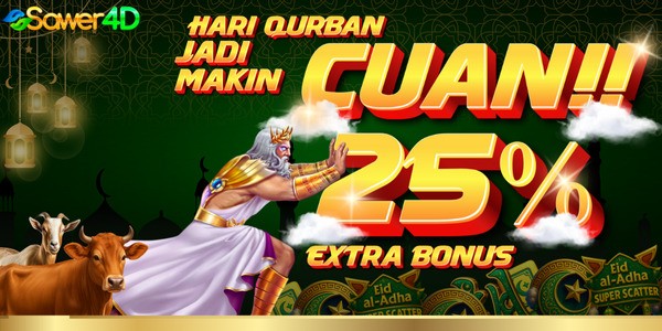 Bonus qurban 25%